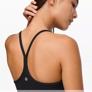 Lululemon black power Y tank size 2 or 4
